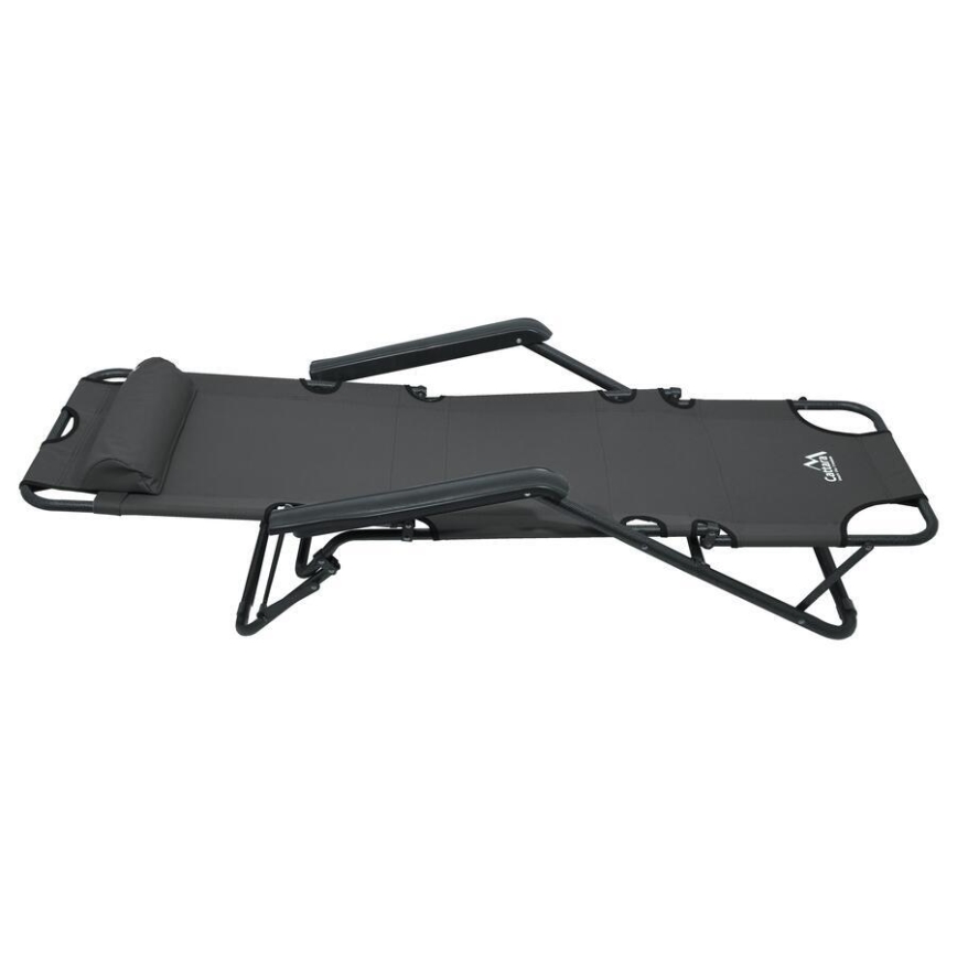 Foldable adjustable chair anthracite