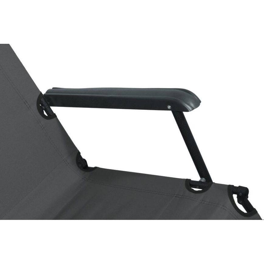Foldable adjustable chair anthracite