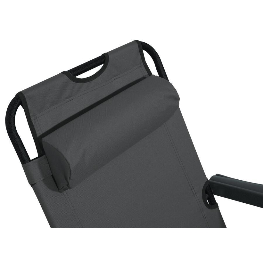 Foldable adjustable chair anthracite
