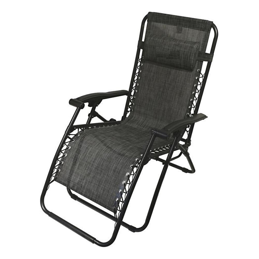 Foldable adjustable chair anthracite
