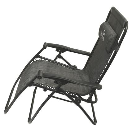 Foldable adjustable chair anthracite