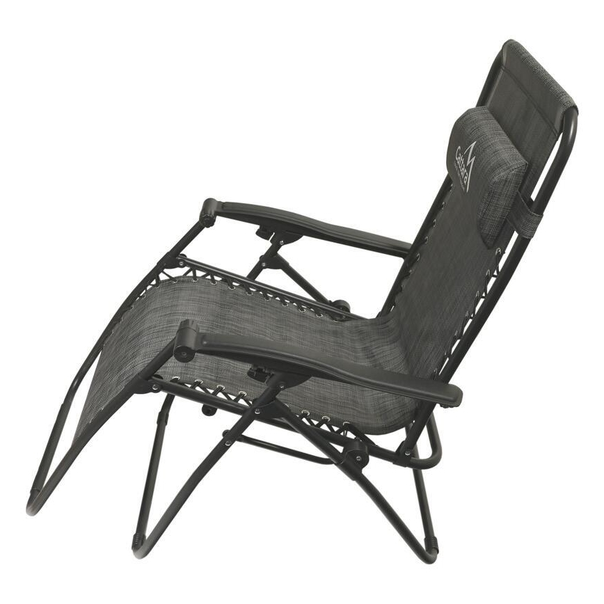 Foldable adjustable chair anthracite