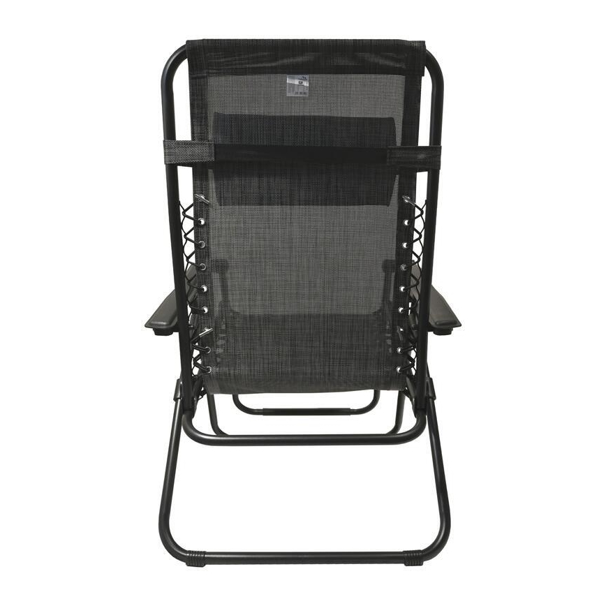 Foldable adjustable chair anthracite