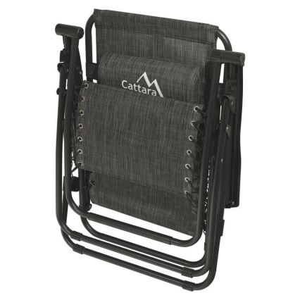 Foldable adjustable chair anthracite