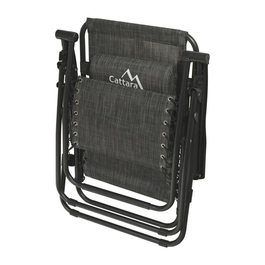 Foldable adjustable chair anthracite