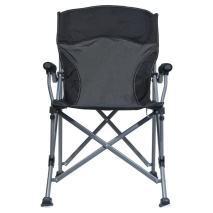 Foldable camping chair black
