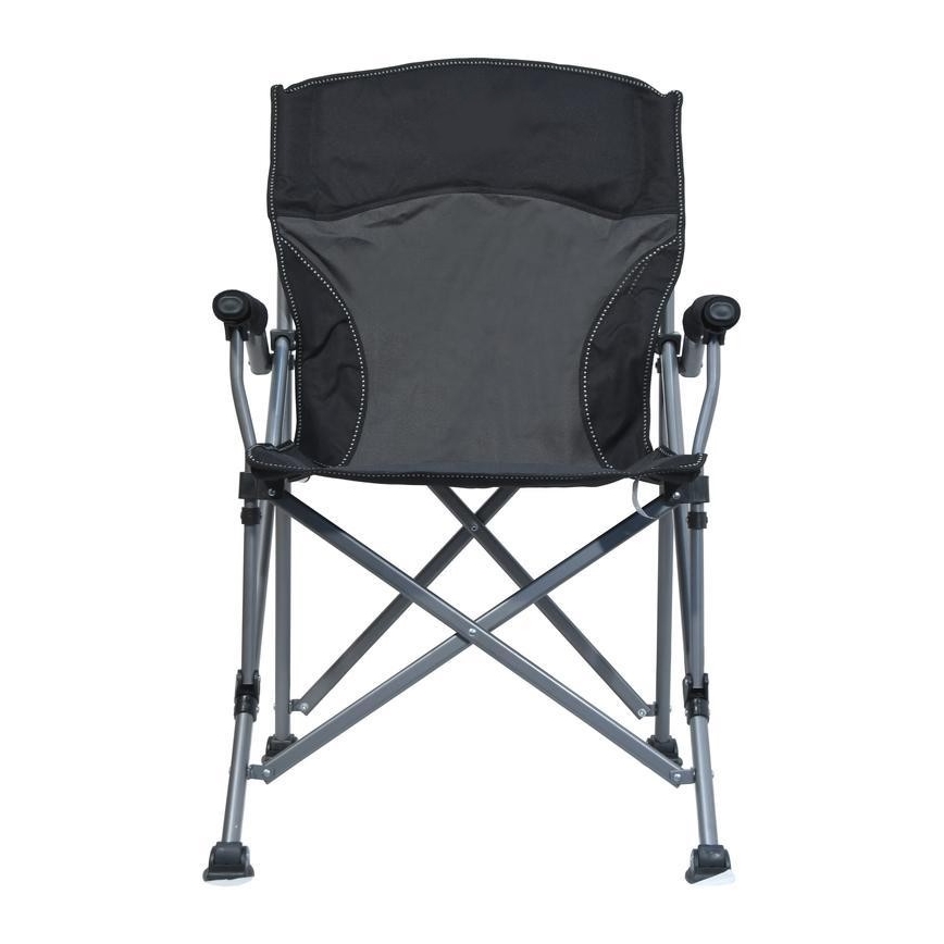Foldable camping chair black