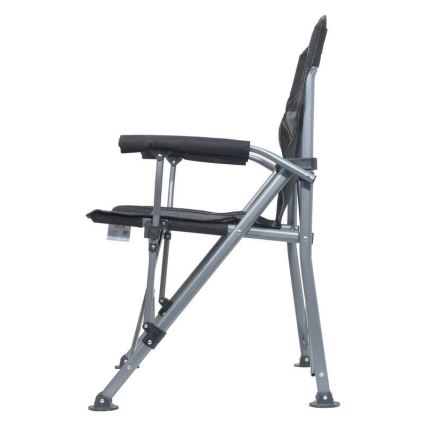 Foldable camping chair black