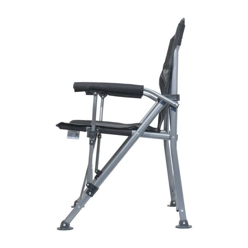 Foldable camping chair black