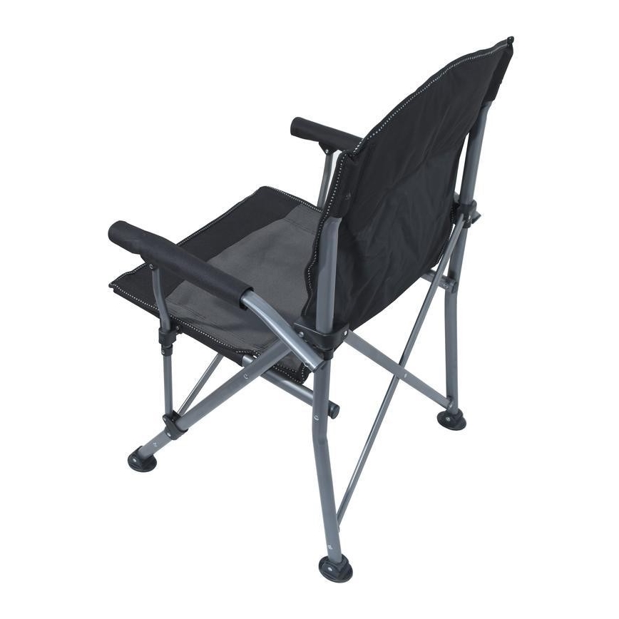 Foldable camping chair black