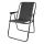 Foldable camping chair black