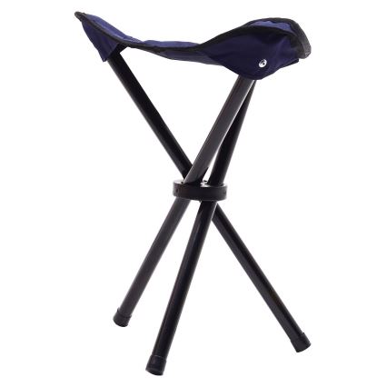 Foldable camping chair blue