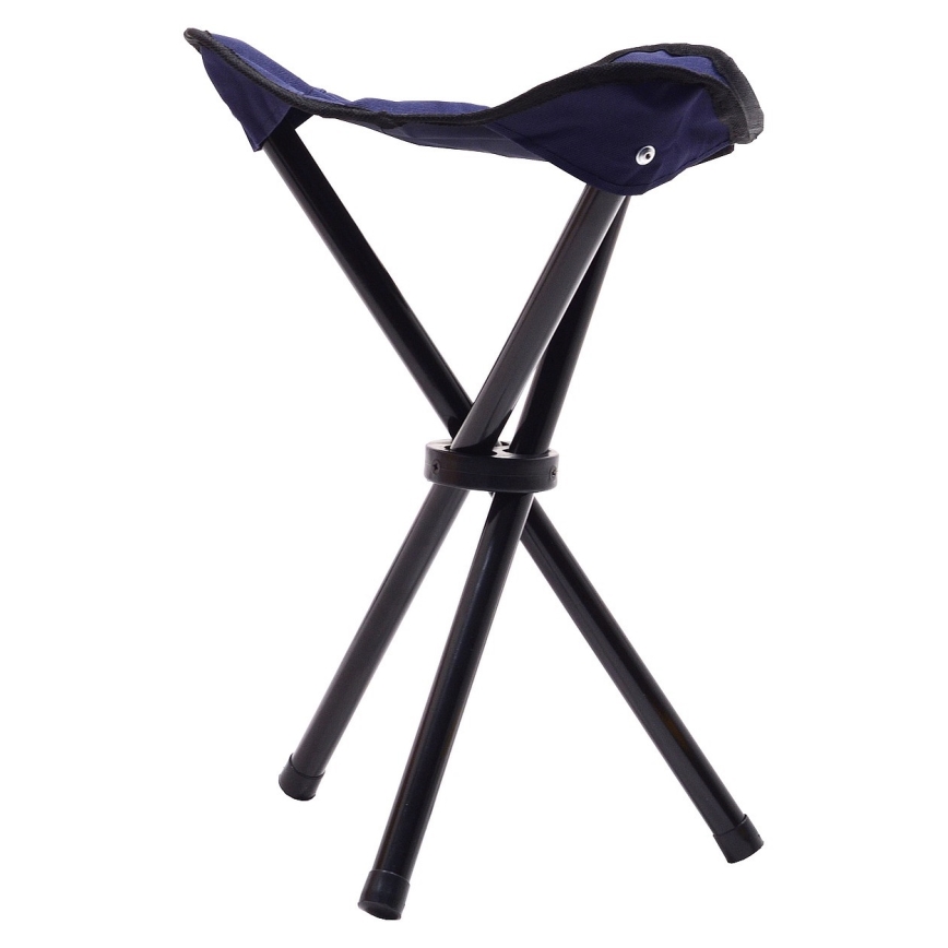 Foldable camping chair blue