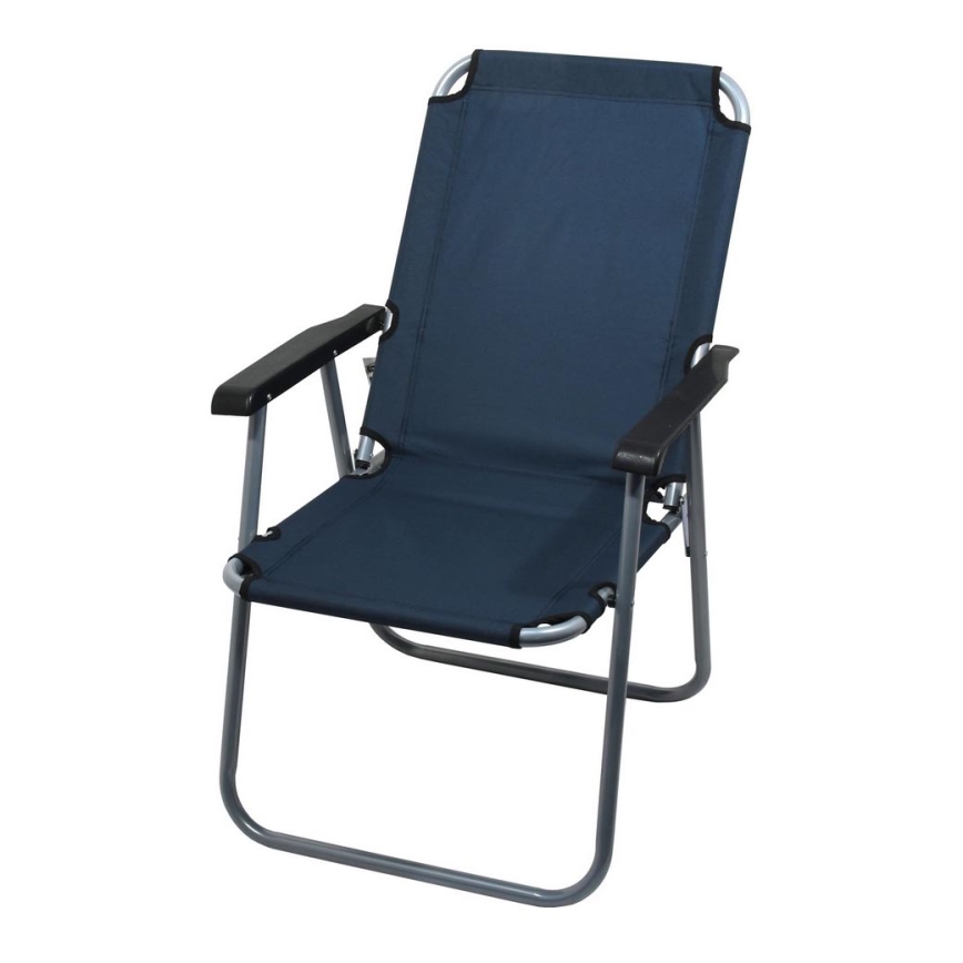 Foldable camping chair blue