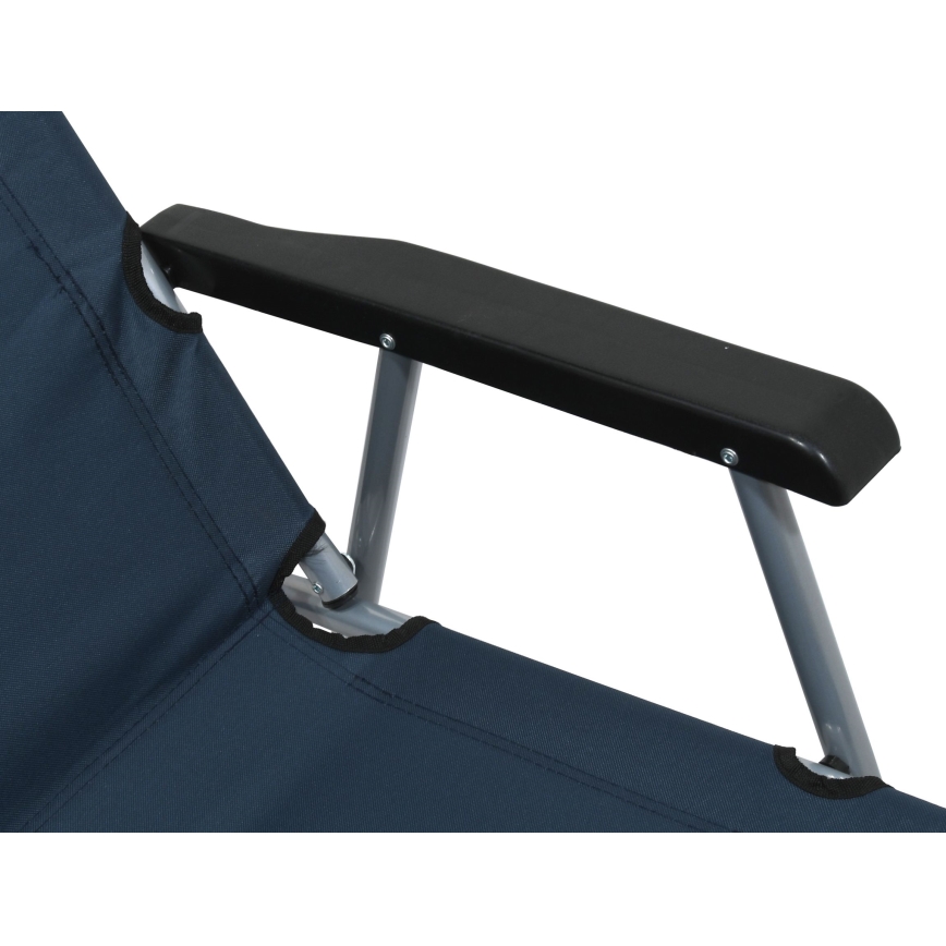 Foldable camping chair blue