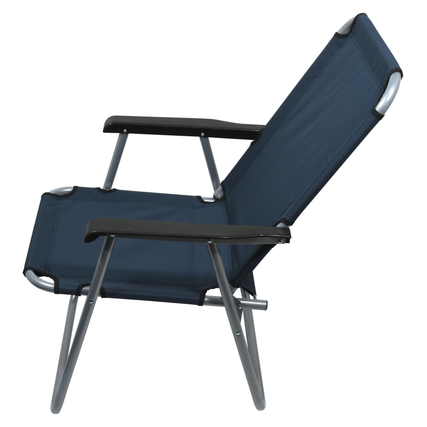 Foldable camping chair blue