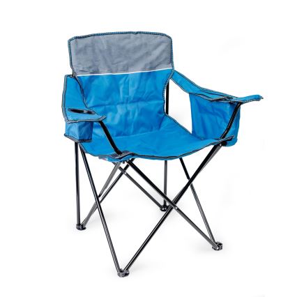 Foldable camping chair blue