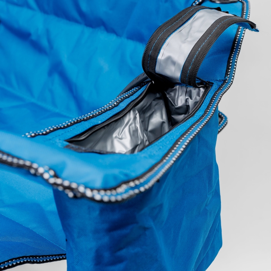 Foldable camping chair blue