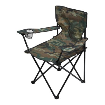 Foldable camping chair camouflage