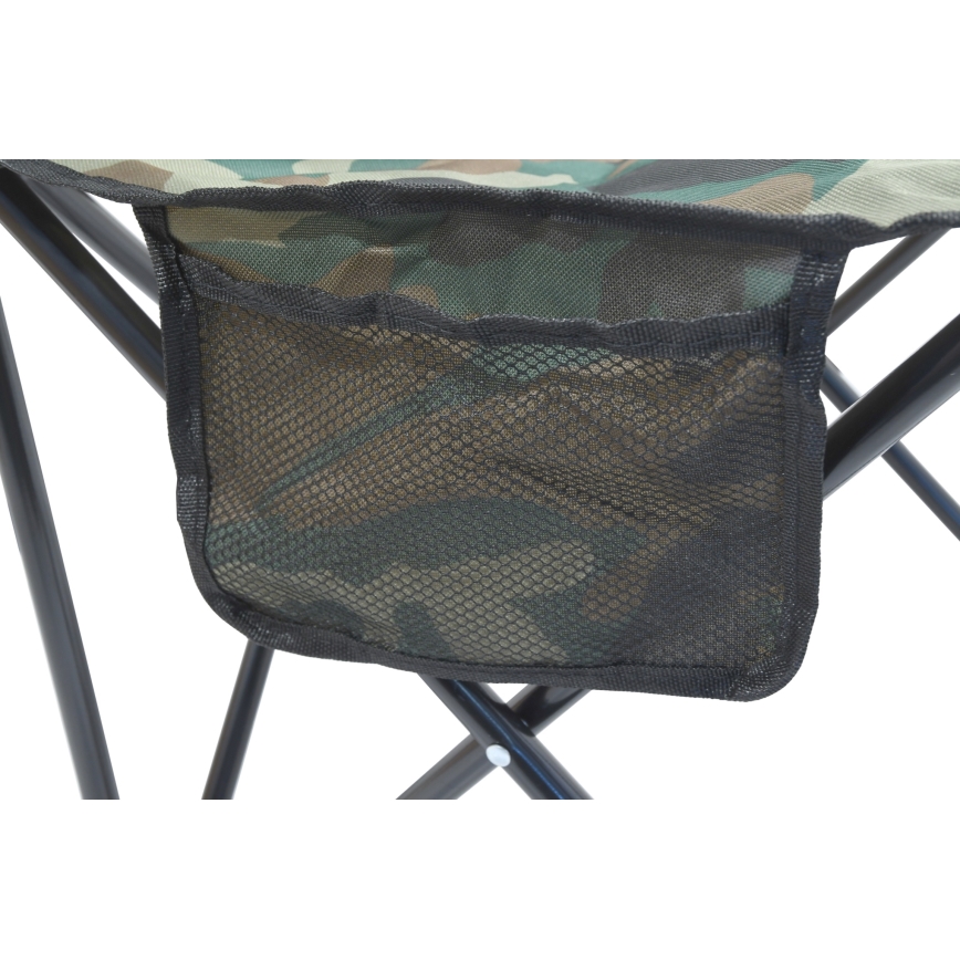 Foldable camping chair camouflage