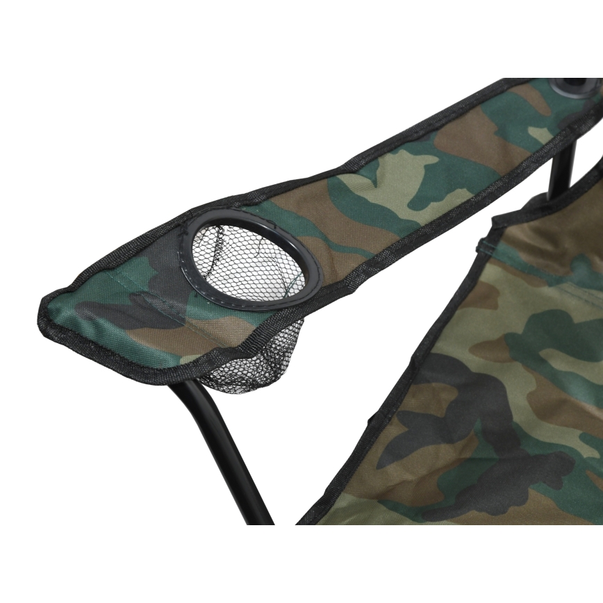 Foldable camping chair camouflage