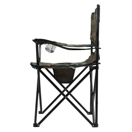 Foldable camping chair camouflage
