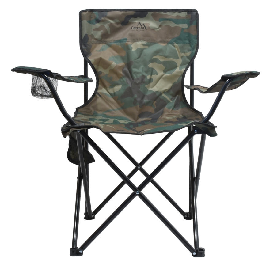 Foldable camping chair camouflage