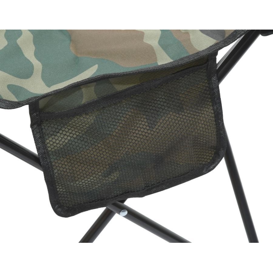 Foldable camping chair camouflage