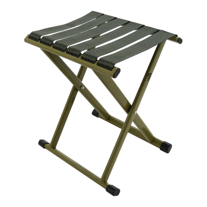 Foldable camping chair green