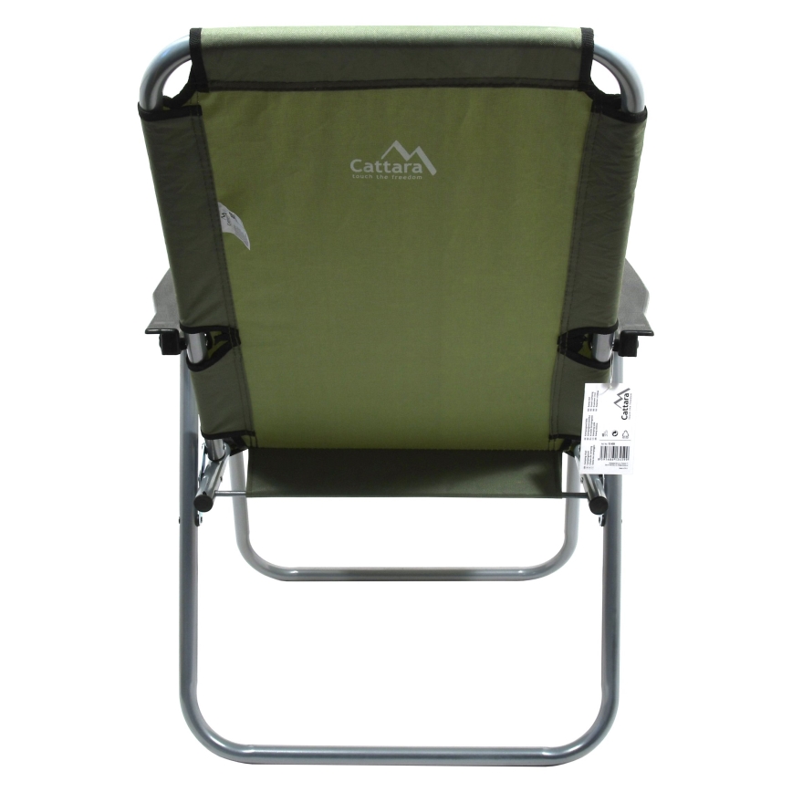 Foldable camping chair green