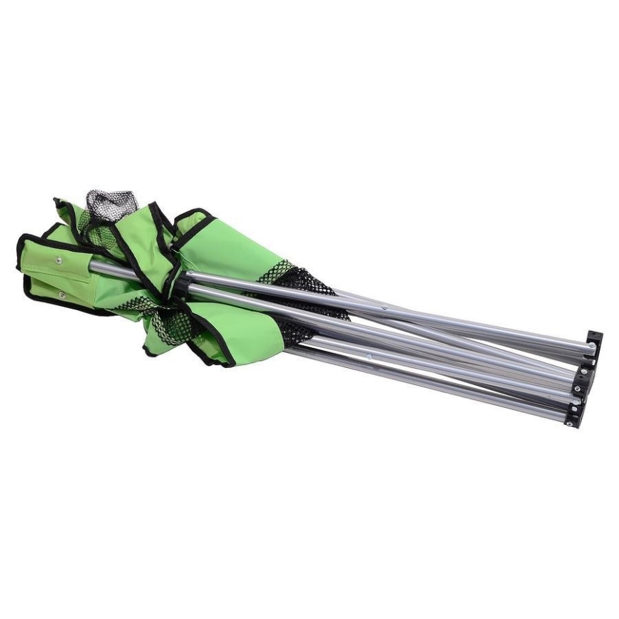 Foldable camping chair green