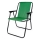 Foldable camping chair green
