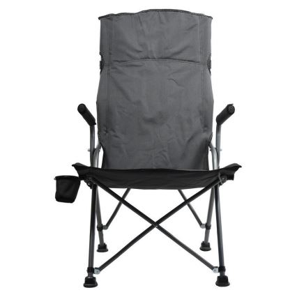 Foldable camping chair grey