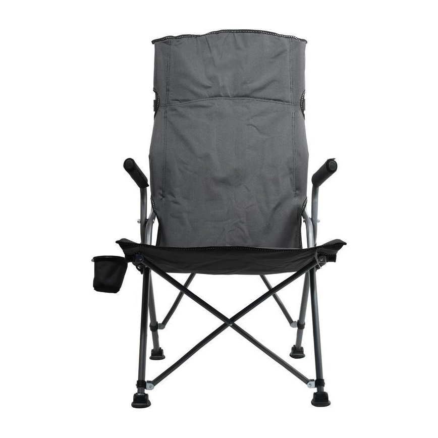 Foldable camping chair grey