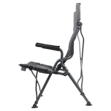 Foldable camping chair grey
