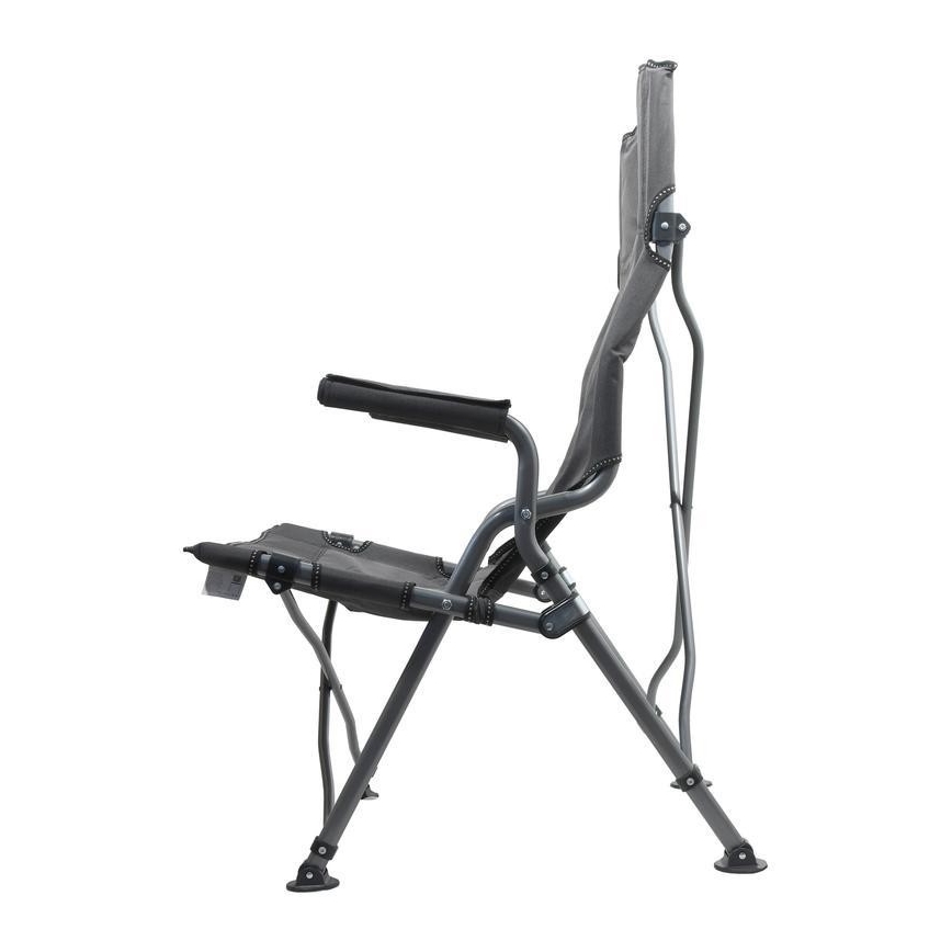 Foldable camping chair grey