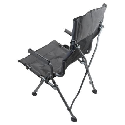 Foldable camping chair grey