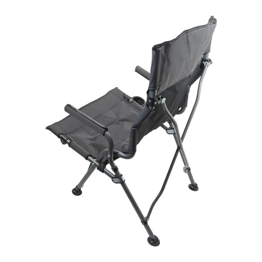 Foldable camping chair grey