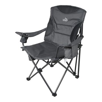 Foldable camping chair grey