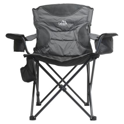 Foldable camping chair grey
