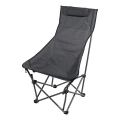 Foldable camping chair grey