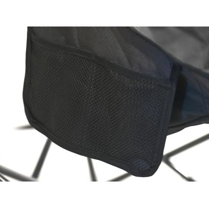 Foldable camping chair grey