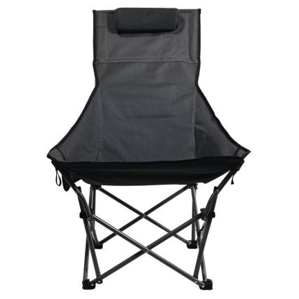 Foldable camping chair grey