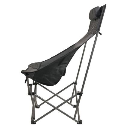 Foldable camping chair grey