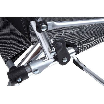 Foldable camping chair grey