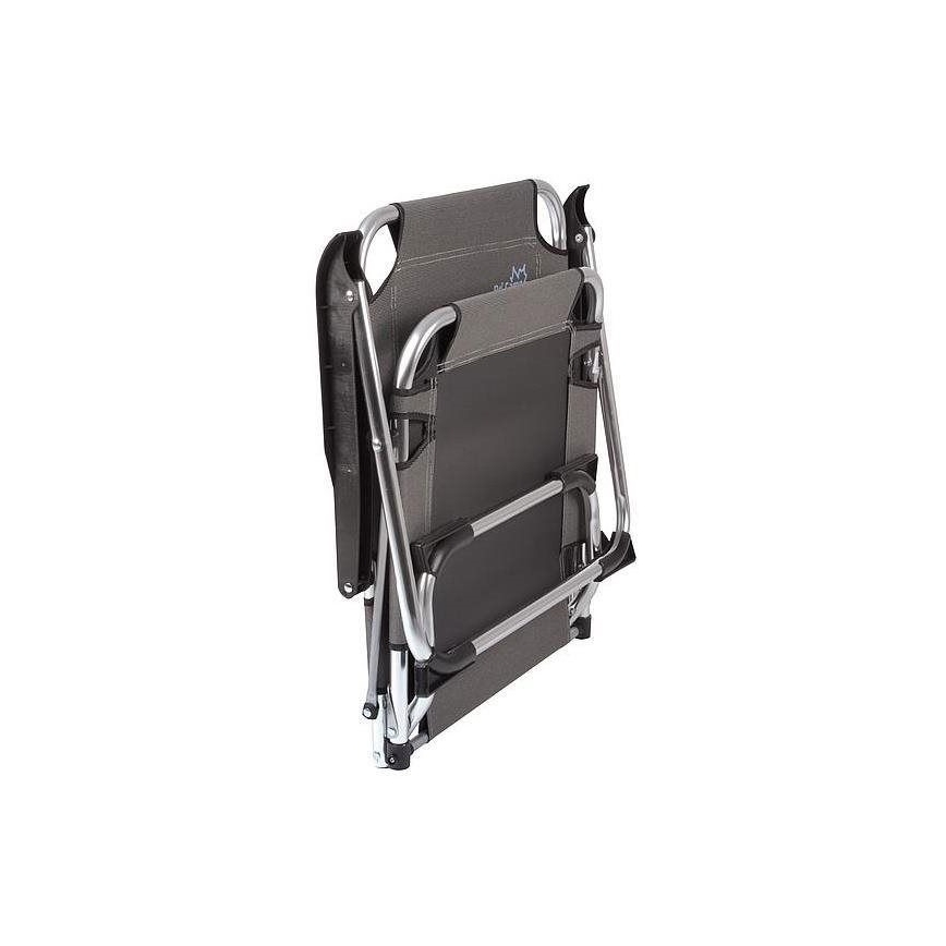Foldable camping chair grey