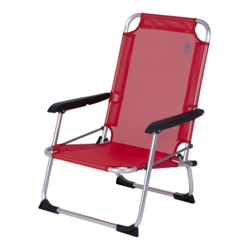 Foldable camping chair red