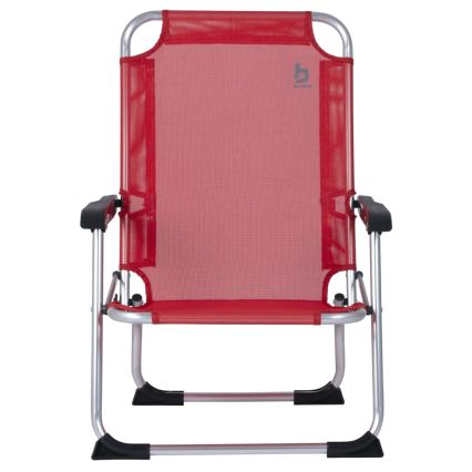 Foldable camping chair red
