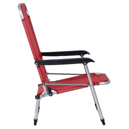 Foldable camping chair red