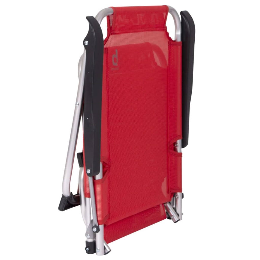 Foldable camping chair red